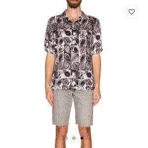 ALLSAINTS Hippie Shirt in Ashen White